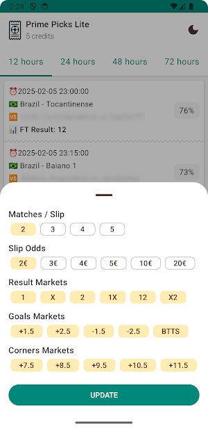 PrimePicksLite Screenshot 1