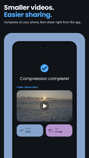 Squeezio - Video Compressor Screenshot 0