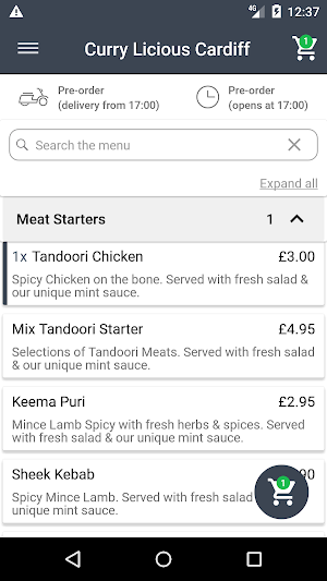 Sir Vindaloo Screenshot 1