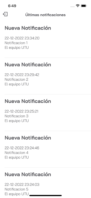 UTU Push Screenshot 2