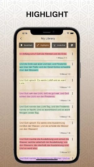 Deutsch Elberfelder Bibel Pro Screenshot 3