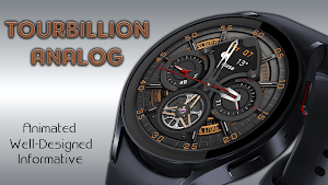 Tourbillion Analog Watch Face Screenshot 1