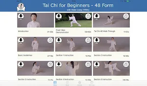 Tai Chi for Beginners - 48 Form (YMAA) Screenshot 0