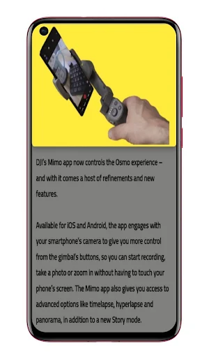 DJI Osmo Mobile 3 Guide Screenshot 0