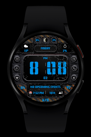 WR 022 Digital Watch Face Screenshot 1