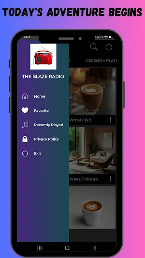 The Blaze Radio App Dallas Tx Screenshot 0