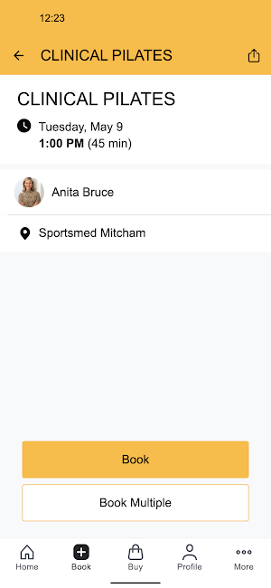 sportsmed pilates Screenshot 2