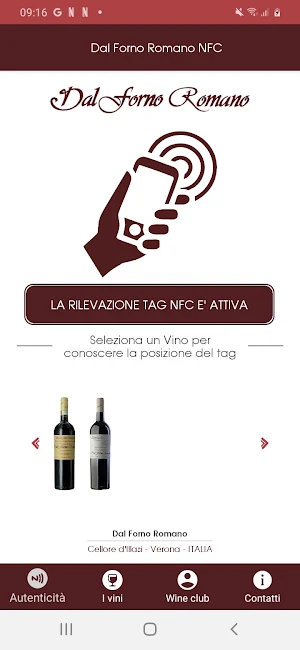 Dal Forno Romano NFC Screenshot 0