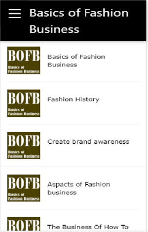 Basics of Business Fashions Screenshot 0