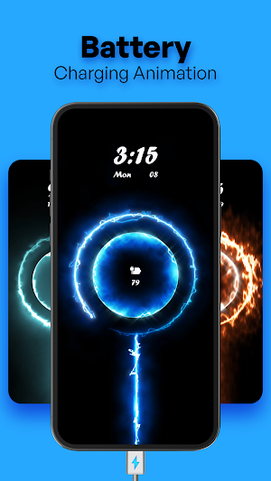 Battery Charging Animation 4K Screenshot 0
