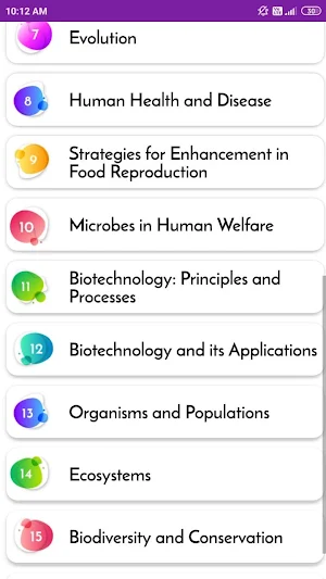 Class 12 Biology NCERT Book Screenshot 1