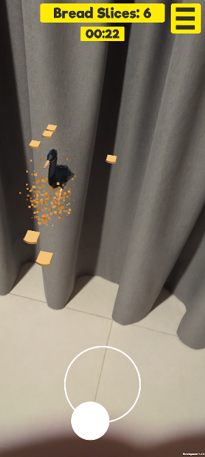 The Search for Bread: AR Game Screenshot 1