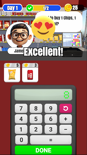 Excuse Me! - Cashier Challenge Screenshot 0