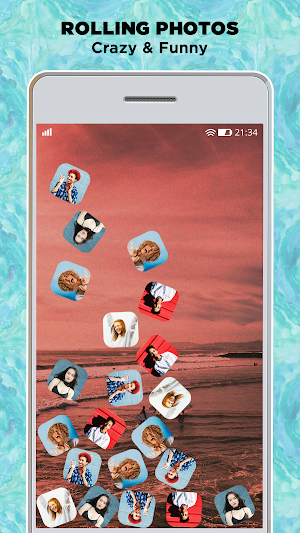 Rolling Icon - 3D Live Wallpaper & Launcher 2020 Screenshot 3