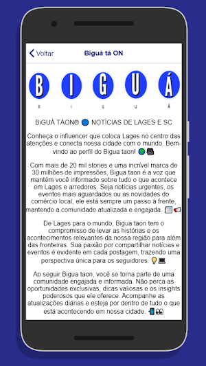 Guia Lages Screenshot 3