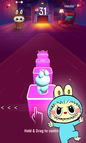 Labubu Tiles EDM Rush Screenshot 2