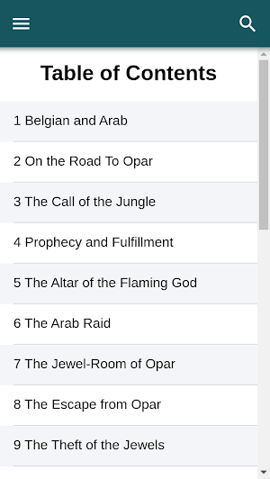 Tarzan and the Jewels of Opar - Public Domain Screenshot 1