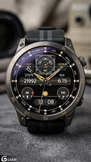 Garbi 109 - Hybrid watch face Screenshot 2