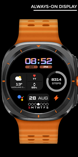 Night ver 29 - watch face Screenshot 2