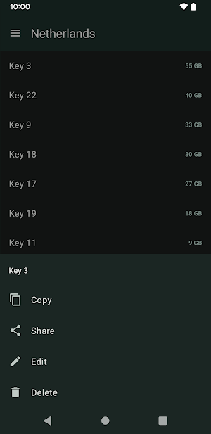 Outline Keeper Screenshot 2