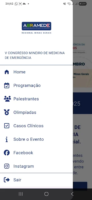 Congresso Abramede MG Screenshot 1