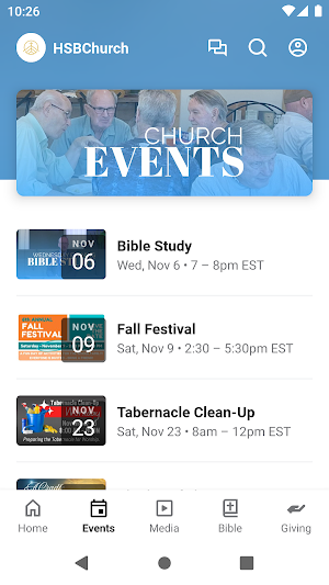 Hobe Sound Bible Church Screenshot 1