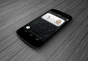 DeskClock v2 UCCW Skin Screenshot 3