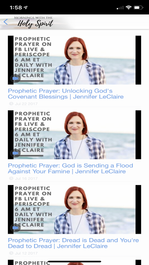 Mornings with the Holy Spirit Screenshot 1
