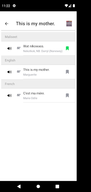 Maliseet Conversation Screenshot 3
