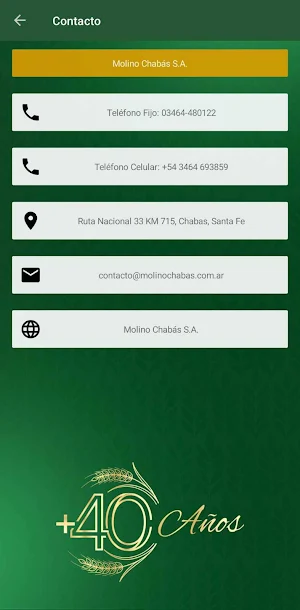 Molino Chabás S.A. Screenshot 3
