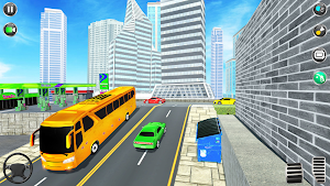 Bus Driving Simulator Bus Game Screenshot 2