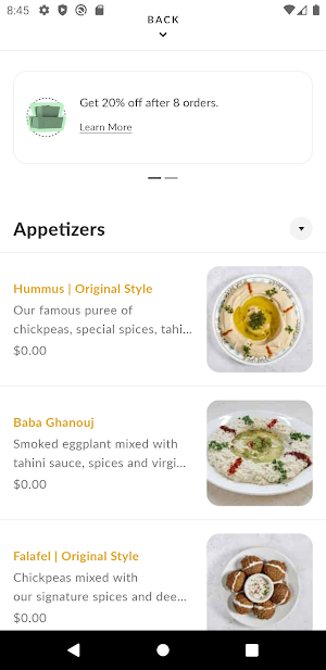 Olive Mountain Grill Screenshot 2