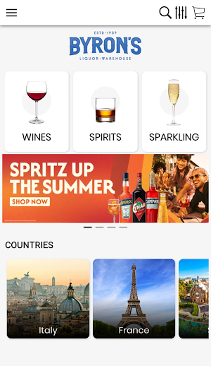 Byron's Liquor Warehouse Screenshot 2