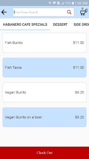 Habanero Cafe Mexican Grill Screenshot 2