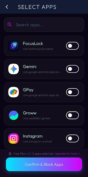 App Blocker: Focus Lock Screenshot 3