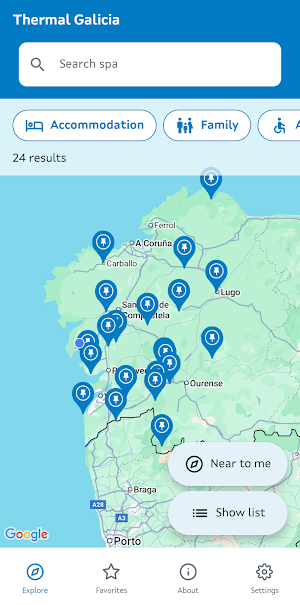 Galicia termal Screenshot 1