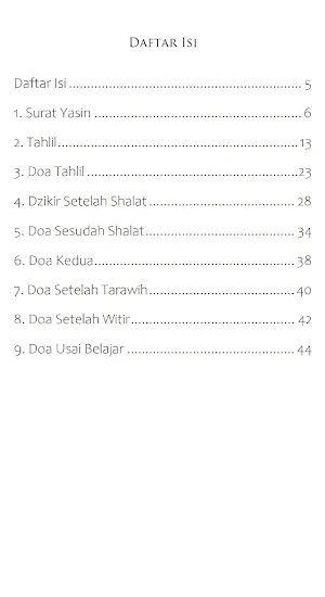 Tahlil Dan Doa By Ahmad Sarwat Screenshot 1