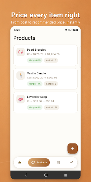 CraftCost: Handmade Pricing Screenshot 1