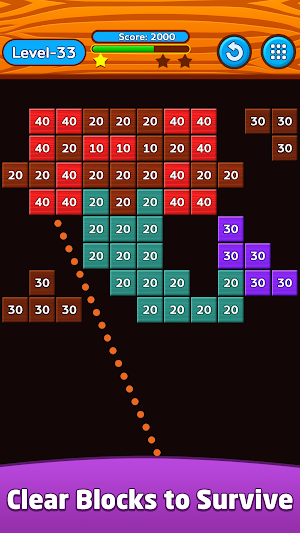 Wooden Bricks Vs Balls Screenshot 3