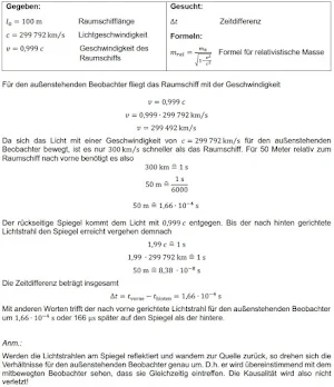 Spezielle Relativitätstheorie Screenshot 2