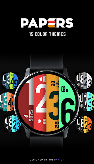 Papers - Watch Face Screenshot 1