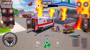 Ambulance Simulator Games 3D Screenshot 0