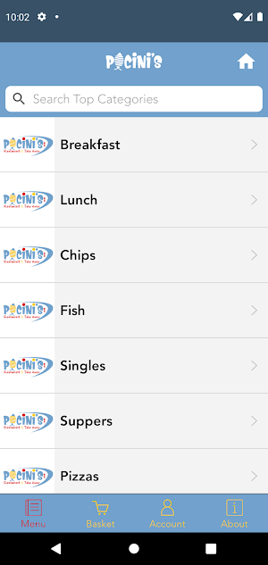 Pacini's Screenshot 1