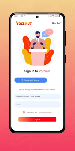 Voizout Screenshot 0