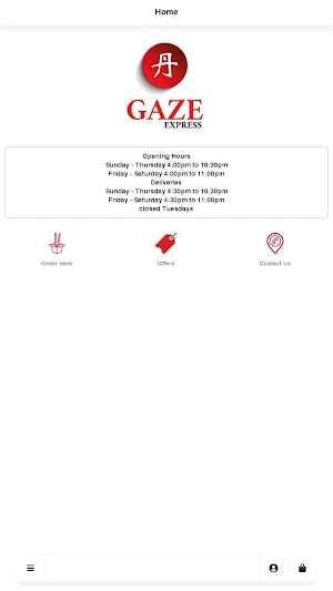 GAZE Express Newtownards Screenshot 2