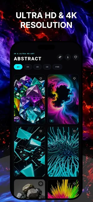 Abstract Wallpapers 4K & HD Screenshot 1