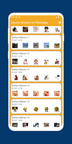 Memes Stickers for WhatsApp Screenshot 2