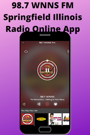 98.7 WNNS FM Springfield Illinois Radio Online App Screenshot 1