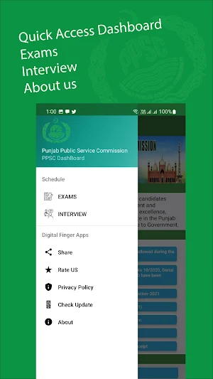 Dashboard FOR PPSC JOBS Screenshot 2