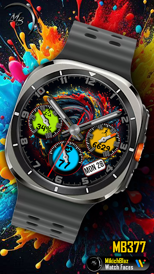 Analog Watch Face MB377 Screenshot 3